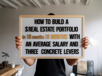 Comment constituer un apport immobilier de 20 000 € en 18 mois avec un salaire moyen et trois leviers concrets