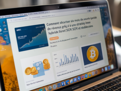 Comment sécuriser six mois de revenus grâce à une stratégie d'épargne hybride : livret, scpi et stablecoins