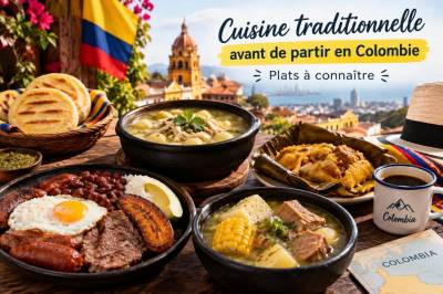 Cuisine traditionnelle avant de partir en Colombie : plats à connaître