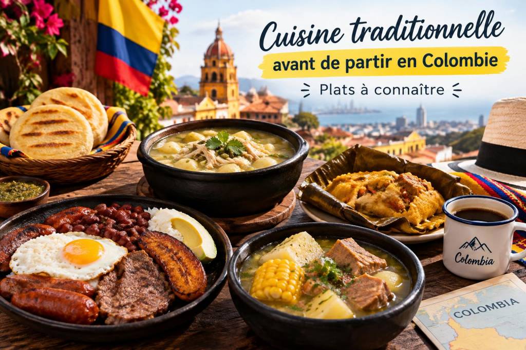 Cuisine traditionnelle avant de partir en Colombie : plats à connaître