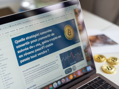 Quelle stratégie concrète suivre pour convertir  de vos gains crypto en revenu passif stable sans tout vendre