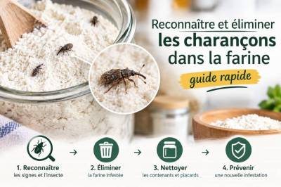 Reconnaître et éliminer les charançons dans la farine: guide rapide