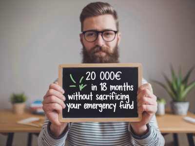 Comment construire un apport de 20 000 € en 18 mois sans sacrifier votre fonds d'urgence
